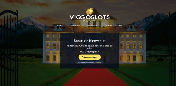 You are currently viewing Viggoslots Casino | Revue et avis | Bonus de bienvenue jusqu’à 1000 €